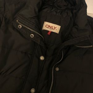 Only Jackets & Coats - Long Puffer Jacket (XS-Black) Only Jackets & Coats - Long Puffer Jacket (XS-Black)
